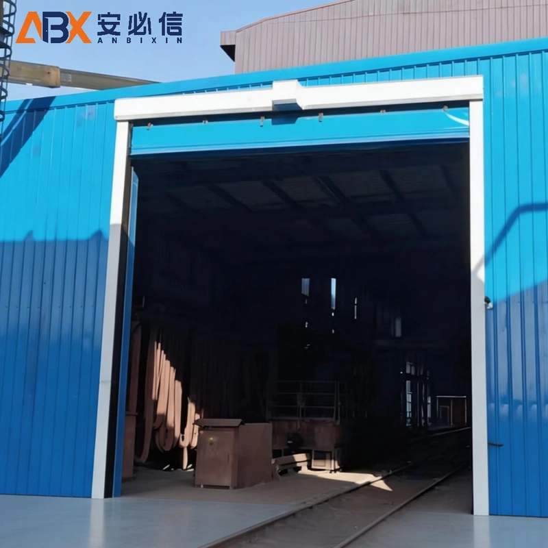 绍兴市软帘堆积门